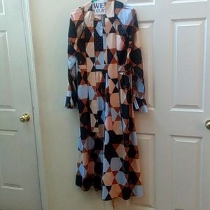 Very long Dress Beautifully Designed Sharp